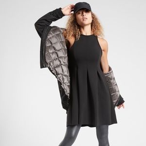 Athleta Black Scuba Dress